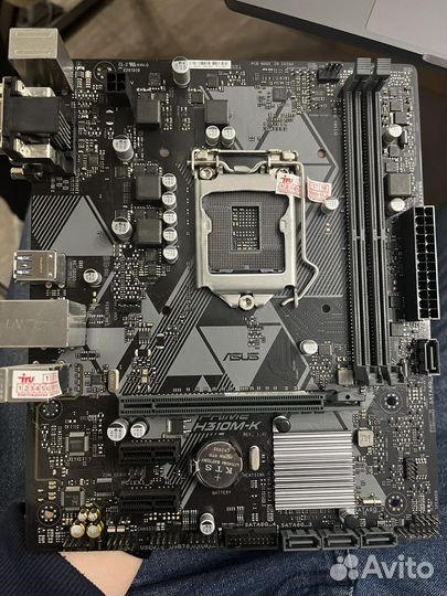 Материнская плата asus primr H310M-K