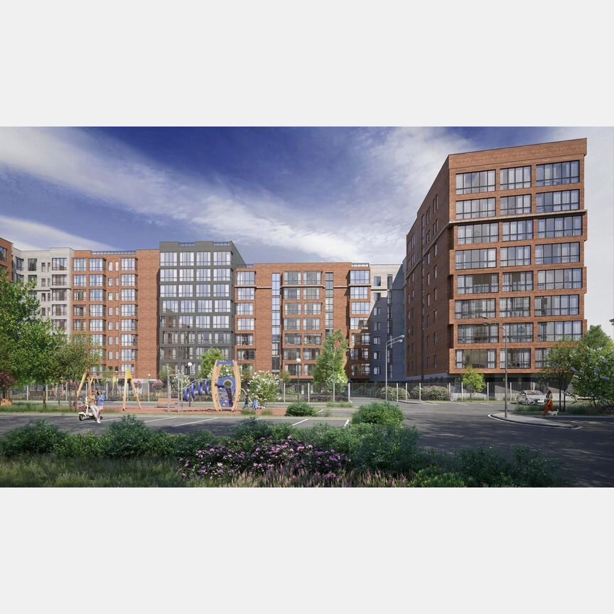 Квартира-студия, 24,3 м², 1/9 эт.