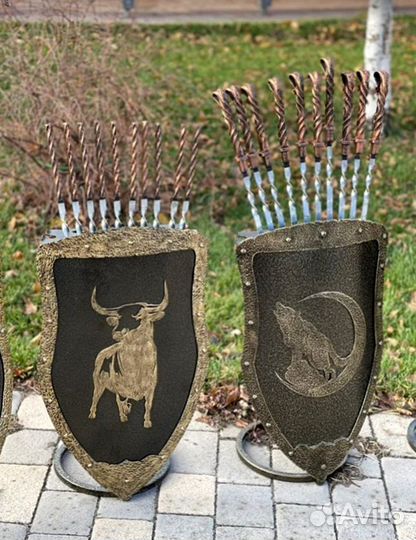 Щит Подставка под шампуры