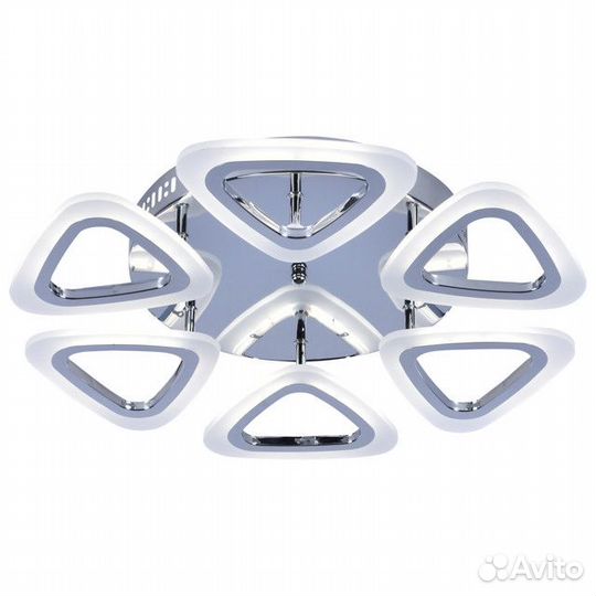 Люстра потолочная escada Джина LED 72Вт хром