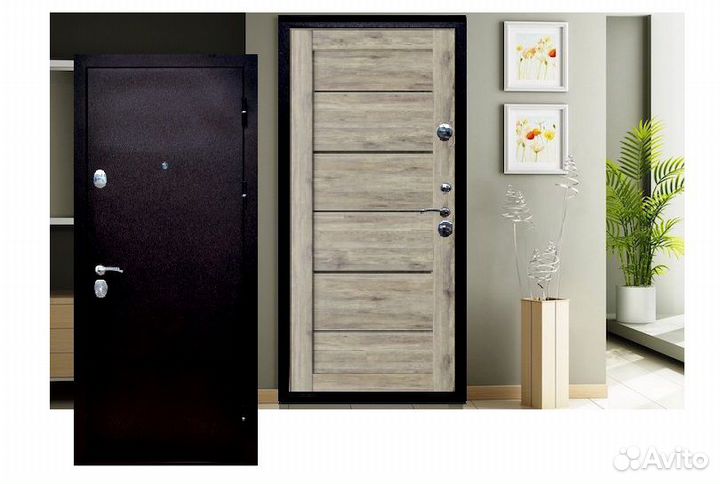Дверь входная 9,5см 