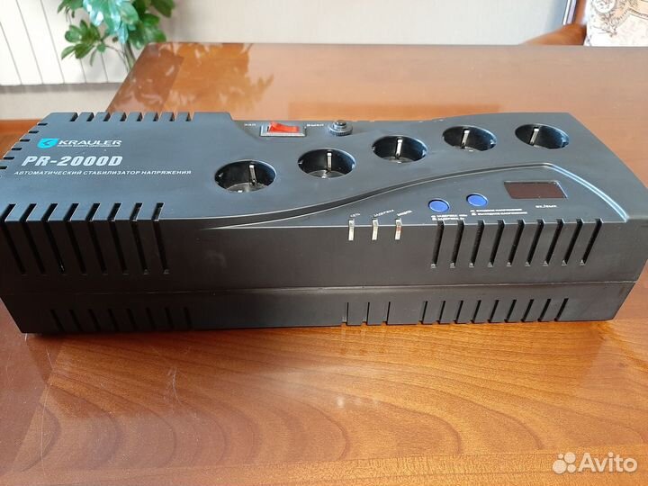 Стабилизатор напряжения автомат krauler PR2000d