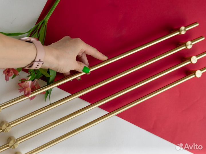 Ручки скобы из цельной латуни