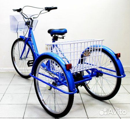 3х колесный велосипед взрослый 2023