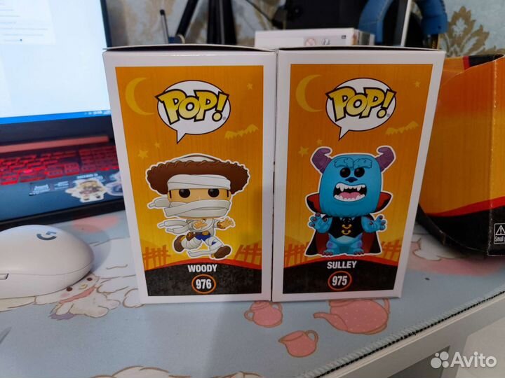 Funko POP Pixar BOX. Woody and Sulley