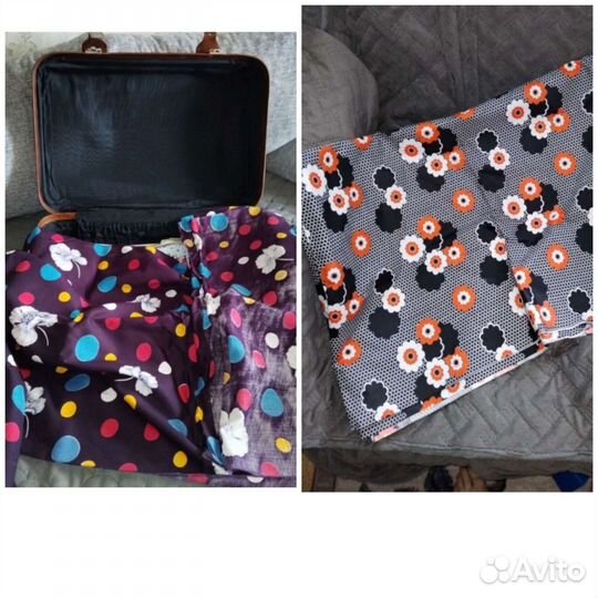 Ткань СССР советская отрезы 70-х