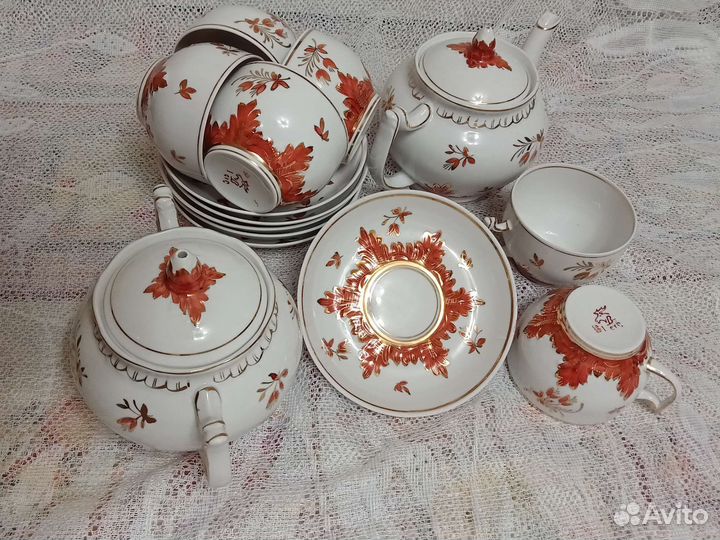 Чайный сервиз завод вербилки