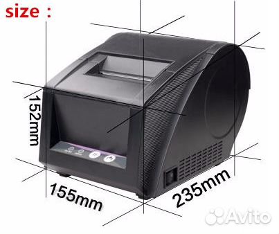 Принтер этикеток, принтер чеков gprinter GP-3120TU