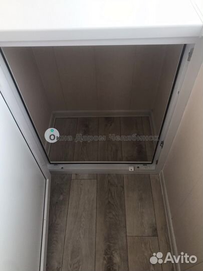 Остекление балкона под ключ