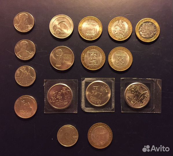 Монеты России юбилейные