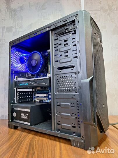 Игровой компьютер intel Core i5+Sapphire rx470 8gb
