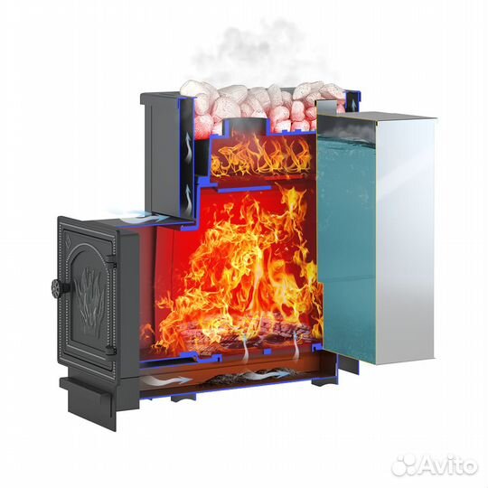 Печь Для Бани везувий Сенсация «аква» 22 (дт-4)