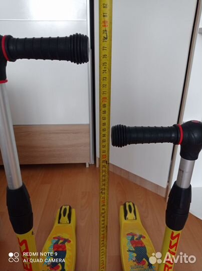 Самокат детский трехколесный бу