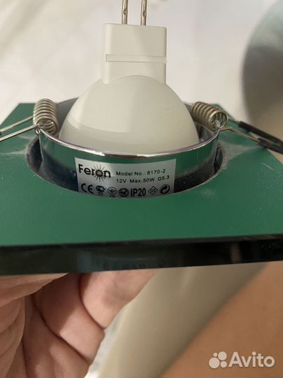 Светильник потолочный встраиваемый