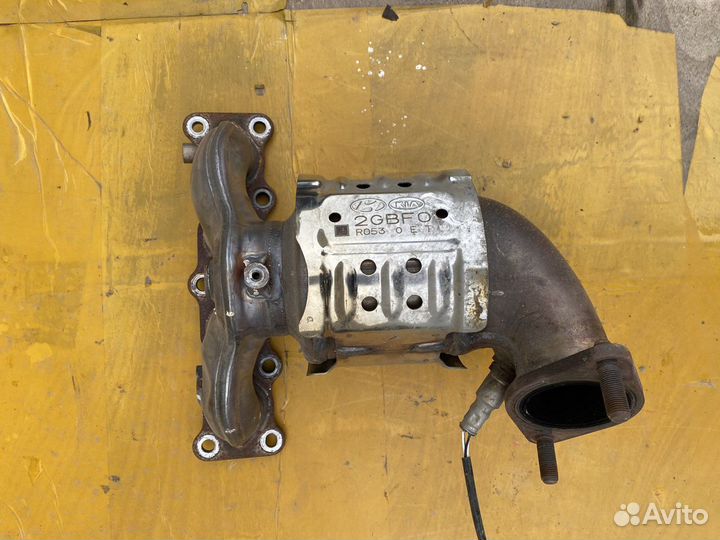 Выпускной коллектор Kia Optima 4 2.4