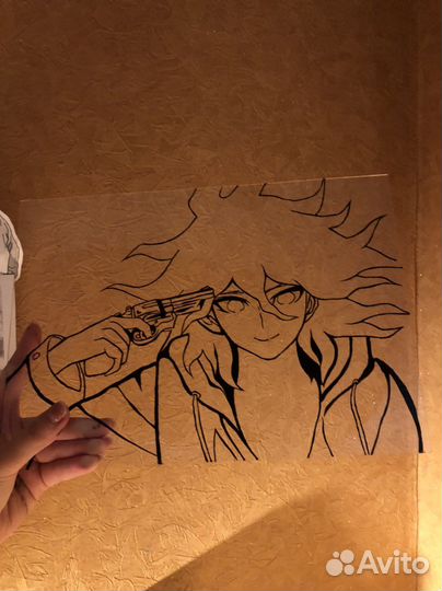 Аниме на стекле, Данганронпа, Нагито