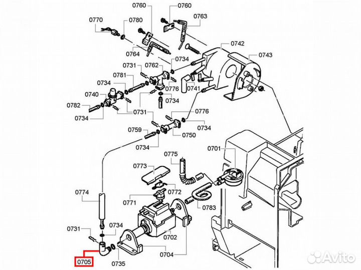 Соединитель трубок кофемашины DeLonghi