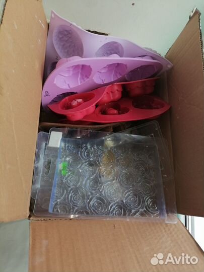 Формы силиконовые для мыла и гипса