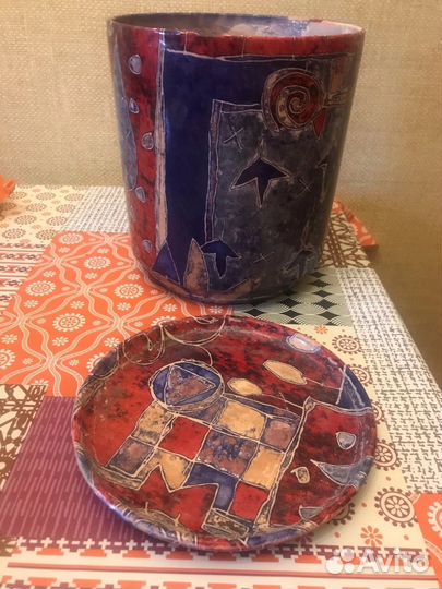 Керамический горшок для цветов