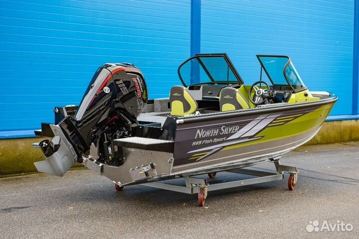 Катер лодка Northsilver 545 fish sport