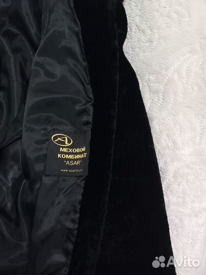 Шуба мутоновая,размер:42-44