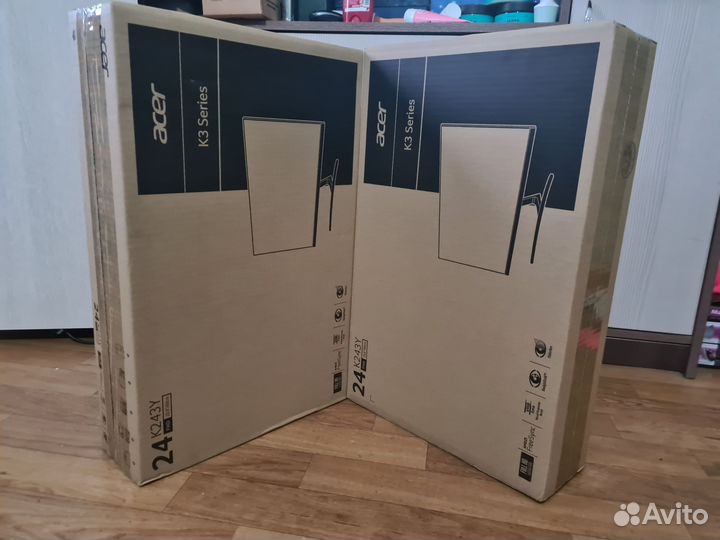 Новые Acer мониторы 24 дюйм FullHd