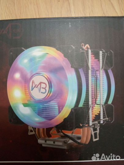 Кулер процеccорный с RGB подсветкой/обмен