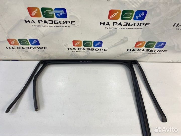 Уплотнительная резинка стекла двери задняя левая