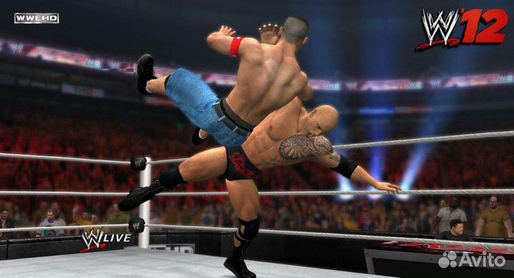 WWE 12, б/у, незнач.царап. (PS3)