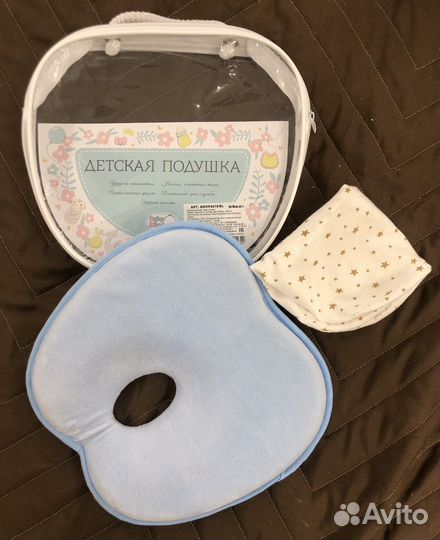 Детская ортопедическая подушка Бабочка