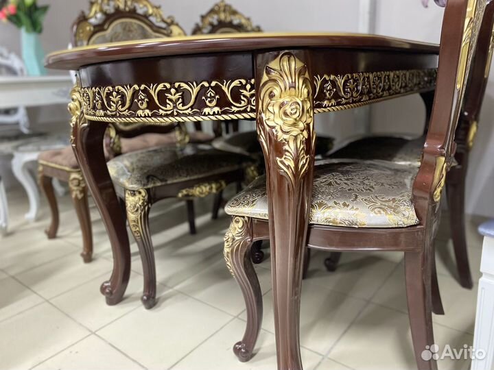 Стол обеденный венге