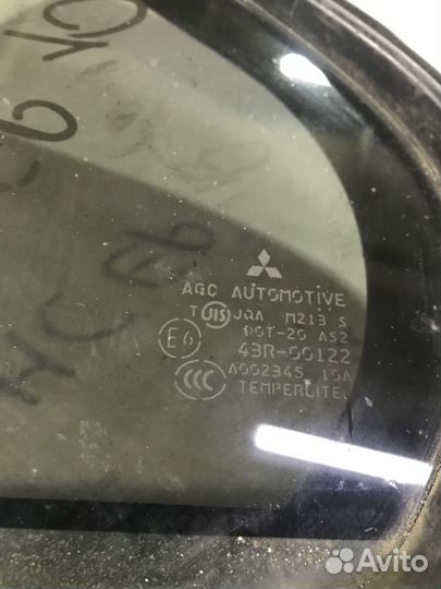 Форточка задняя левая Mitsubishi Lancer 10