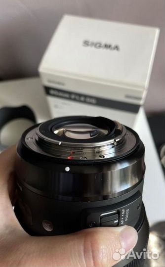 Объектив Sigma 85mm f/1.4DG HSM Art Canon