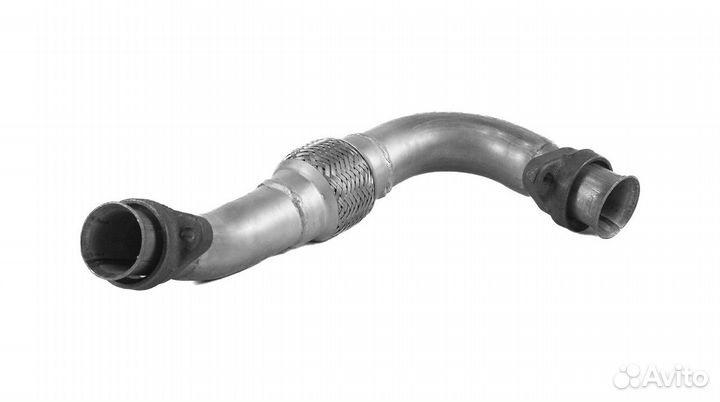 Труба глушителя от турбины MB OM501LA (фланцевая)