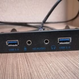 Панель на корпус пк с usb 3 и hd audio