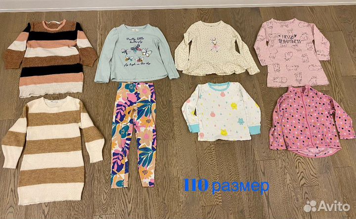 Вещи на девочку 110-116р
