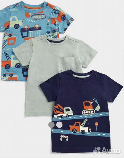 Набор футболок mothercare 86; 92; 110