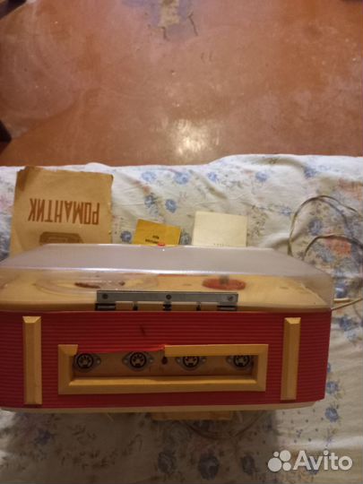 Магнитофон катушечный 