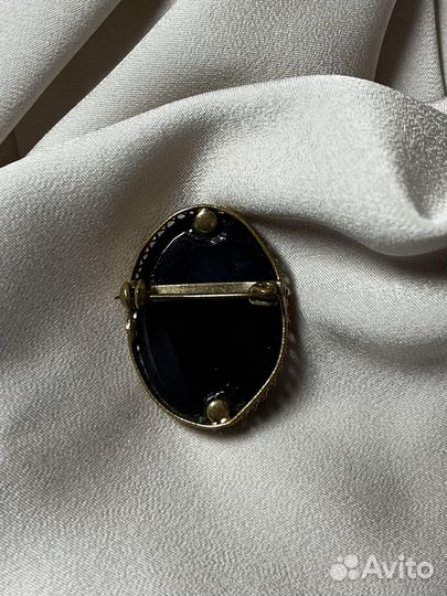 Брошь Камея, винтаж, периода СССР
