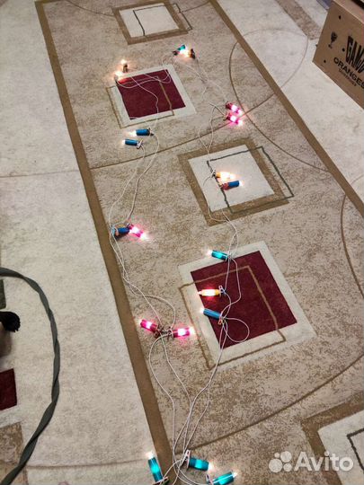 Винтажная гирлянда из 70х