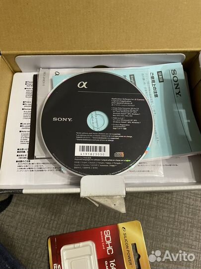 Зеркальный фотоаппарат sony nex- 5 k
