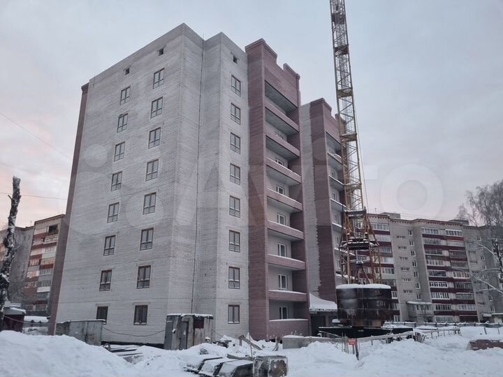 1-к. квартира, 50,2 м², 2/8 эт.