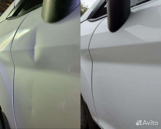 Удаление вмятин без покраски в Белой Калитве