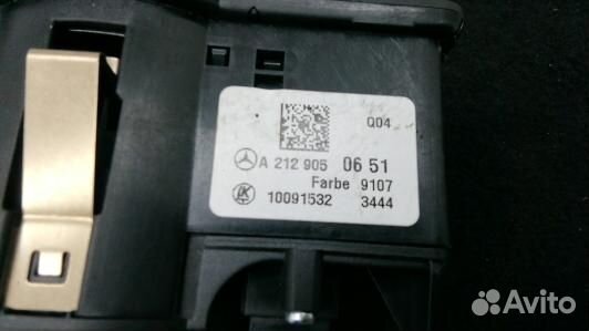 Переключатель света mercedes benz A-class W176 (91