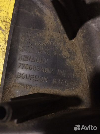 Крышка зеркала правая Рено Меган Renault Megane 1