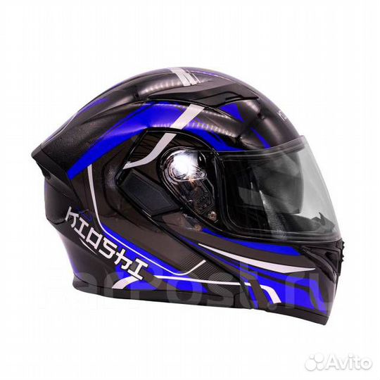 Мотошлем модуляр Kioshi snow с подогревом Снегоход