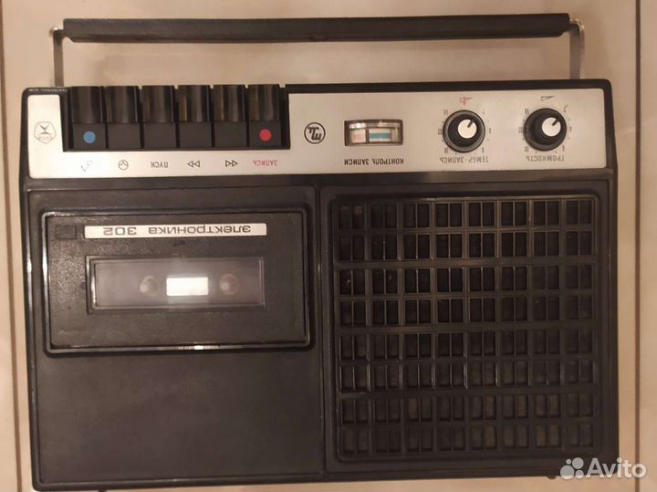 Кассетный магнитофон Электроника 302