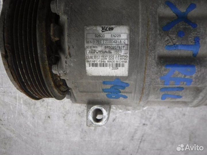 Компрессор кондиционера Nissan X-Trail T31 MR20