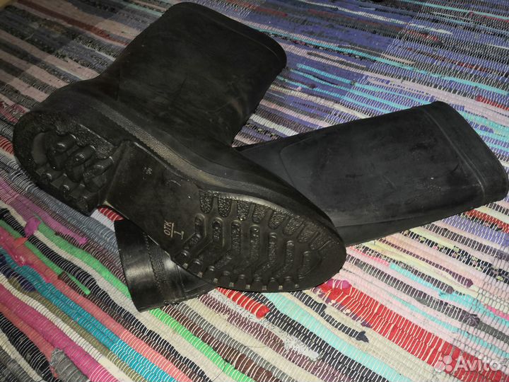 Сапоги резиновые мужские для охоты и рыбалки