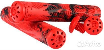 Грипсы root industries Grips R2 Red-Black Kra756